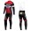 2016 Etixx-Quick Step TDF Ausgabe Rot Fahrradbekleidung Satz Radtrikot Langarm+Lang Trägerhose TDBH298
