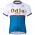 2016 Odlo Ride Weiß blau Fahrradbekleidung Kurzarm Radtrikot ZSJQ471