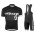 2016 Scott schwarz Weiß Fahrradbekleidung Satz Fahrradtrikot Kurzarm Trikot und Kurz Trägerhose CKOA960
