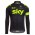 2016 Sky Team Fluo Ausgabe Radtrikot Langarm CMYA456