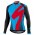 2016 Specialized Team LS Schwarz-Blau Radtrikot Langarm UJCL565