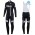 2016 Sportful Italy IT Schwarz thermisch Fahrradbekleidung Satz Radtrikot Langarm+Lang Trägerhose CLFF756