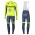 2016 Tinkoff Race Team Fahrradbekleidung Satz Radtrikot Langarm+Lang Trägerhose AMDR632