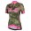 2017 Damen Ale Graphics PRR Camo Grün-Rose Radtrikot Kurzarm 232VRUV