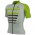 2017 Ale PRR 2.0 Piuma Radtrikot Kurzarm Grau Grün 488TYVI