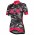 2017 Damen Ale Graphics PRR Camo Schwarz-Rose Radtrikot Kurzarm 626RIEE