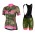 2017 Damen Ale Graphics PRR Camo Grün-Rose Fahrradbekleidung Satz Radtrikot Kurzarm+Kurz Trägerhose 949YHPM