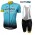 Astana Pro Team 2017 Damen Fahrradbekleidung Satz Radtrikot Kurzarm+Kurz Trägerhose 835PBIS
