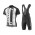 2017 Giant Schwarz Fahrradbekleidung Satz Radtrikot Kurzarm+Kurz Trägerhose 576GIXC