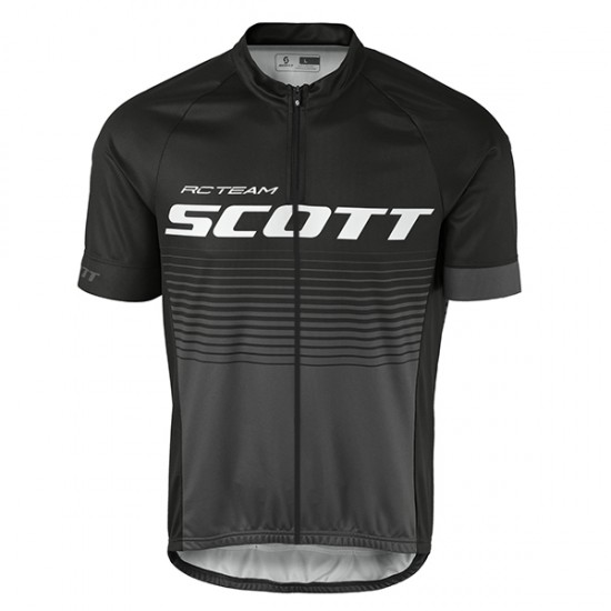 2017 Scott Rc Schwarz Grau Radtrikot Kurzarm 158LUSW