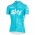 Sky Pro Damen 2017 Blau Radtrikot Kurzarm 574IAXI
