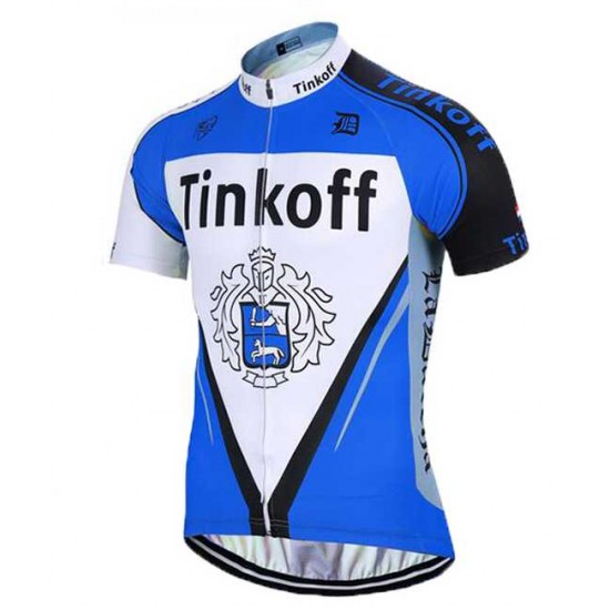 2017 Tinkoff Blau Radtrikot Kurzarm Online 803VMLS
